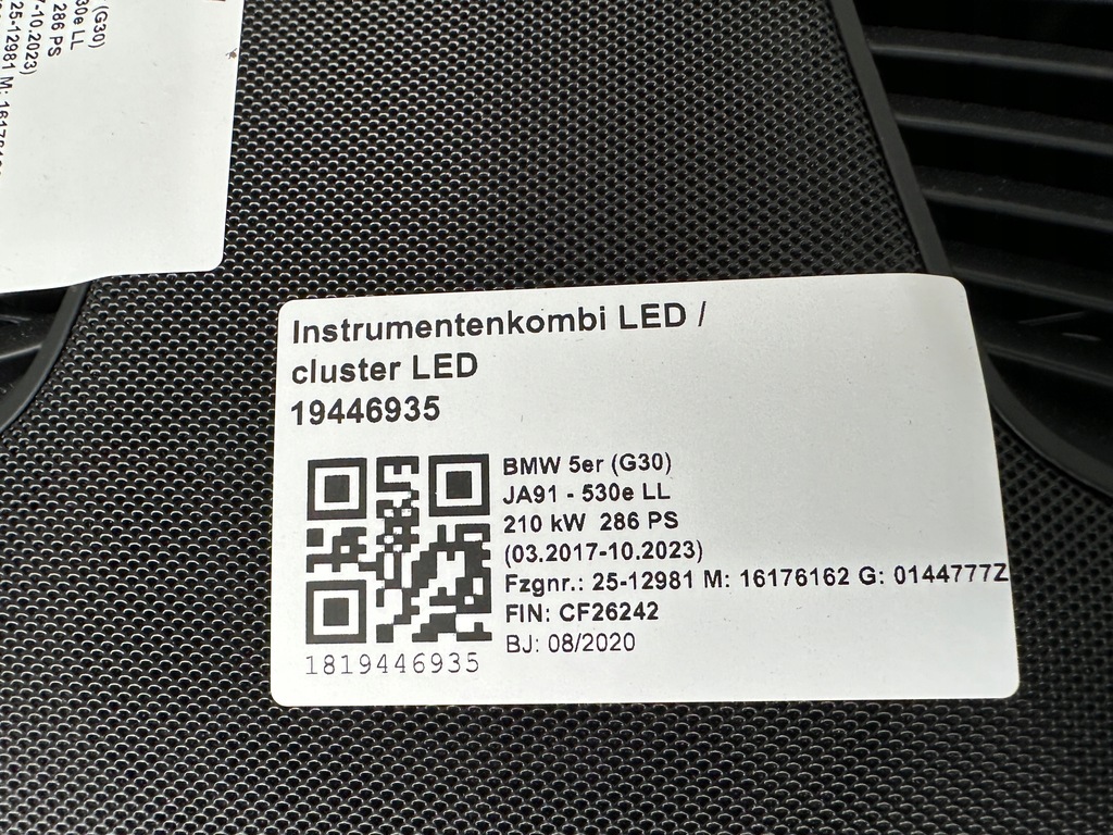 фото №13, Bmw g30 g31 f90 панель приладів приладова панель приладів консоль hud mokka sensatec