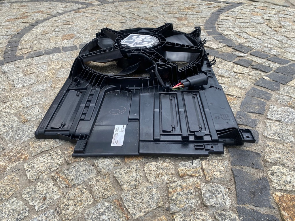фото №8, Bmw x1 f48 2 f46 f60 вентилятор корпус двигатель 7646410 оригинал