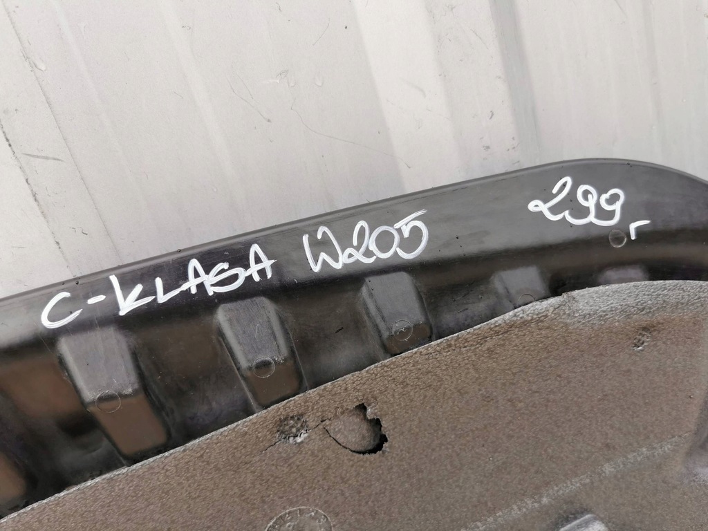 фото №9, Mercedes c-klasa w205 плита защита нижняя pod двигатель a2055200500