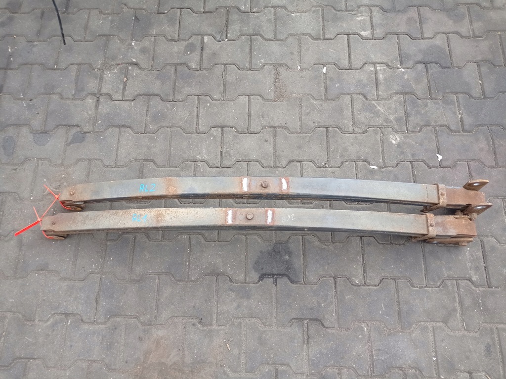 фото №1, Рессора рессоры iveco 00-06 3p 3 piórowe potrójne