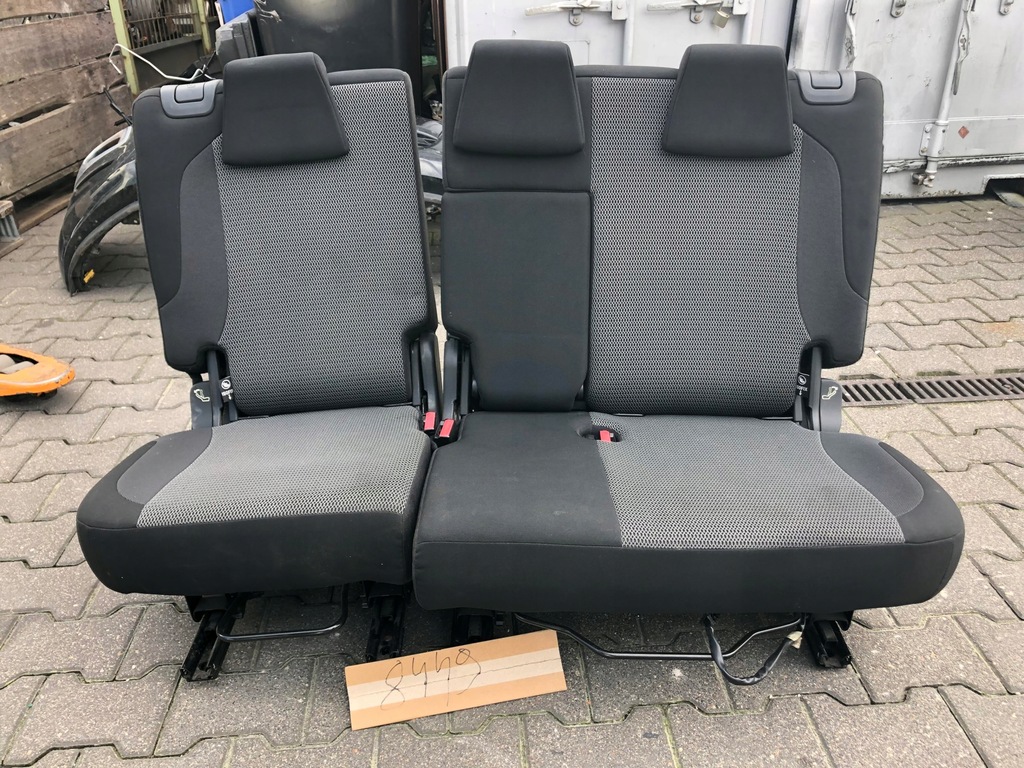 фото №1, Citroen c3 picasso 08- сиденье заднее сиденье задняя