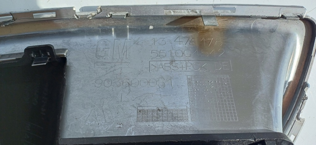 фото №10, Opel insignia opc решётка бампера левая 13476178