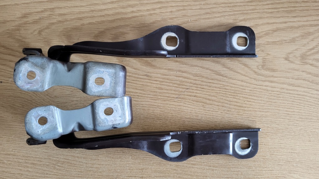 Opel mokka a, mokka x петля петли капот правый левый комплект, цвет 85t с Разборки