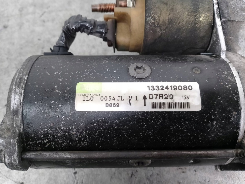 Стартер fiat ducato 2 1332419080 d7r20 valeo 1.9 td Недорого