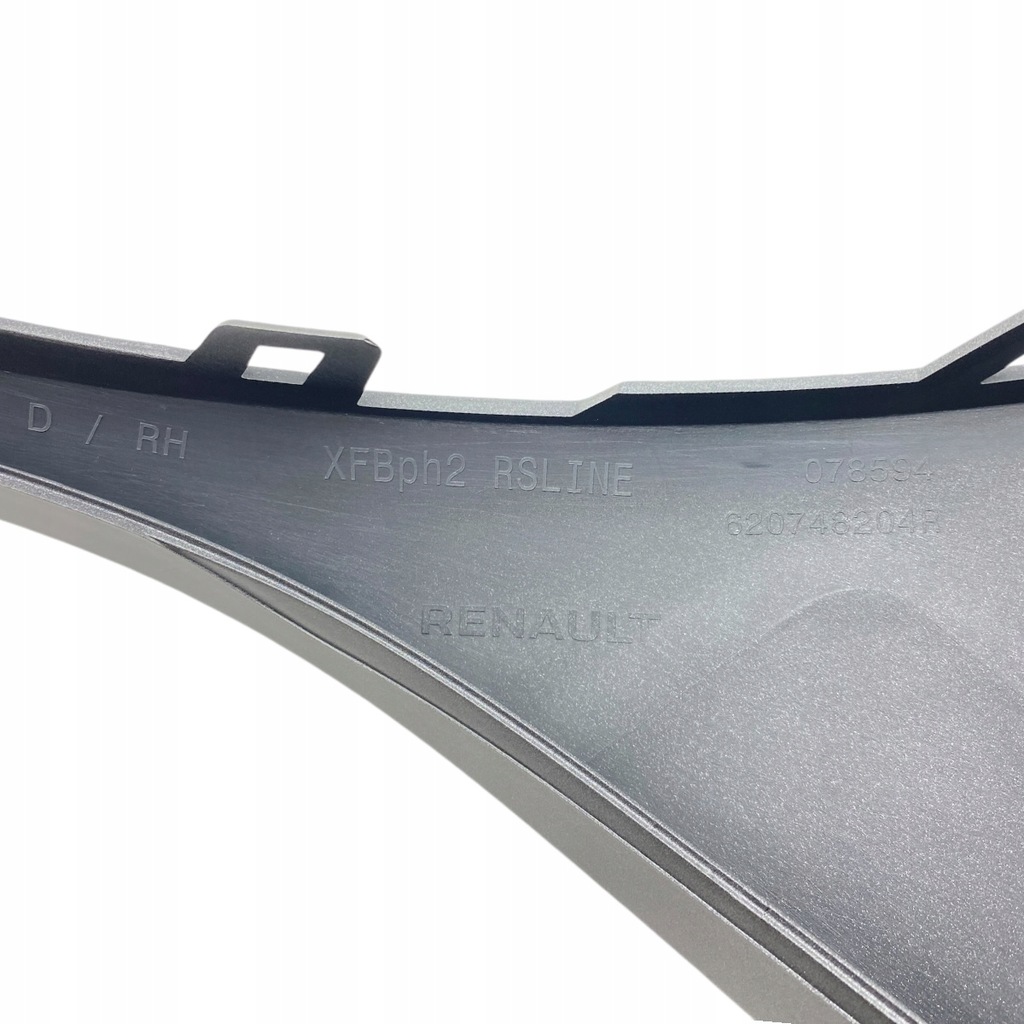 фото №12, Nowa оригінальний номер решітка бампера права renault megane iv rs-line lift 620748204r