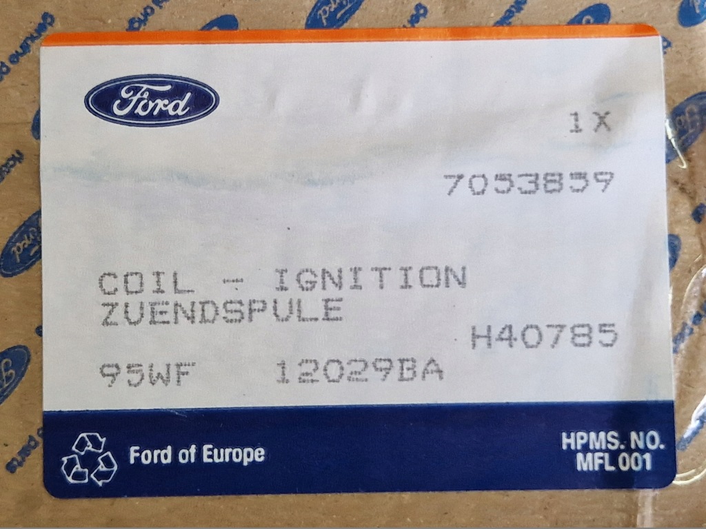фото №4, Котушка запалювання ford galaxy mk1 95wf-12029-ba
