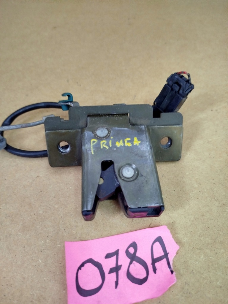 фото №1, Замок вкладка кришки багажника nissan primera p11