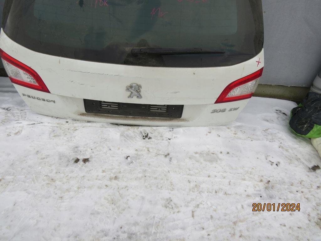 фото №3, Peugeot 508 kombi крышка багажника задняя