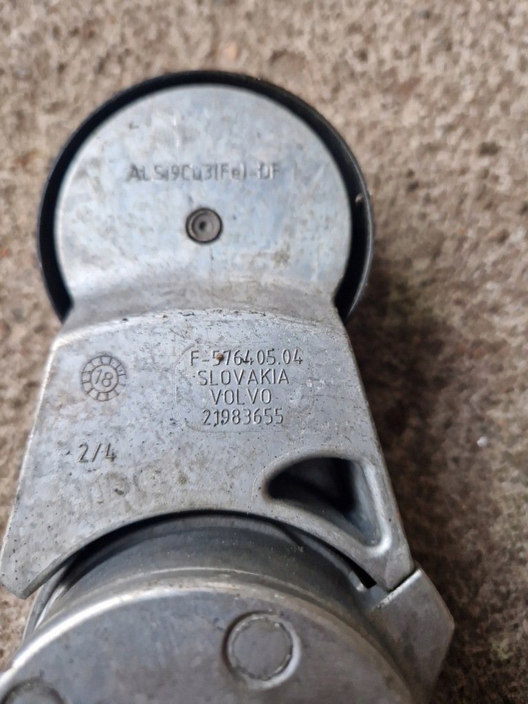 фото №2, Rokla натяжитель ремень renault t range gama t volvo fh 4 fm 4