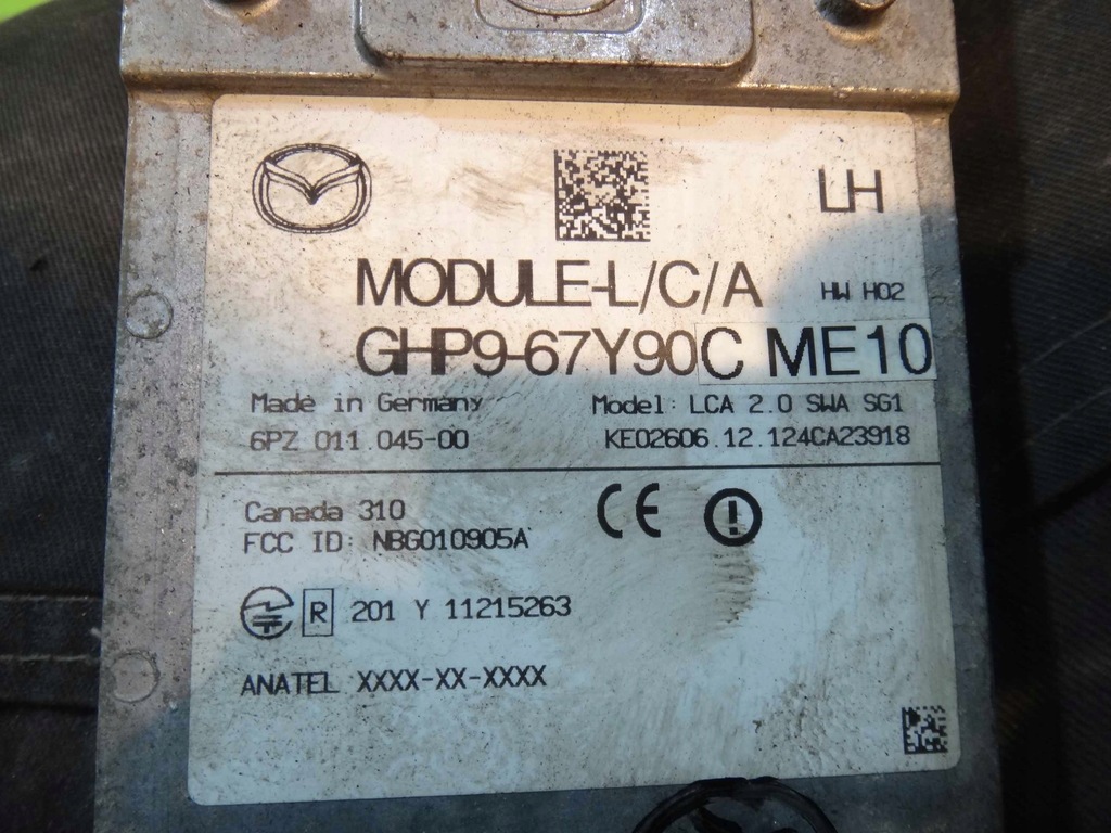 фото №4, Mazda 6 iii gj 13r радар мертвого pola левый задняя