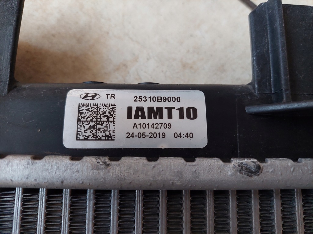 фото №8, Радиатор wody - hyundai i10 ii - 2013 - 2019