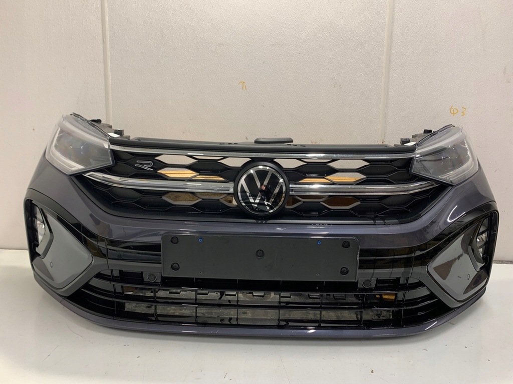 фото №1, Vw taigo r-line full led kompletny перед радиатор бампер pas передний