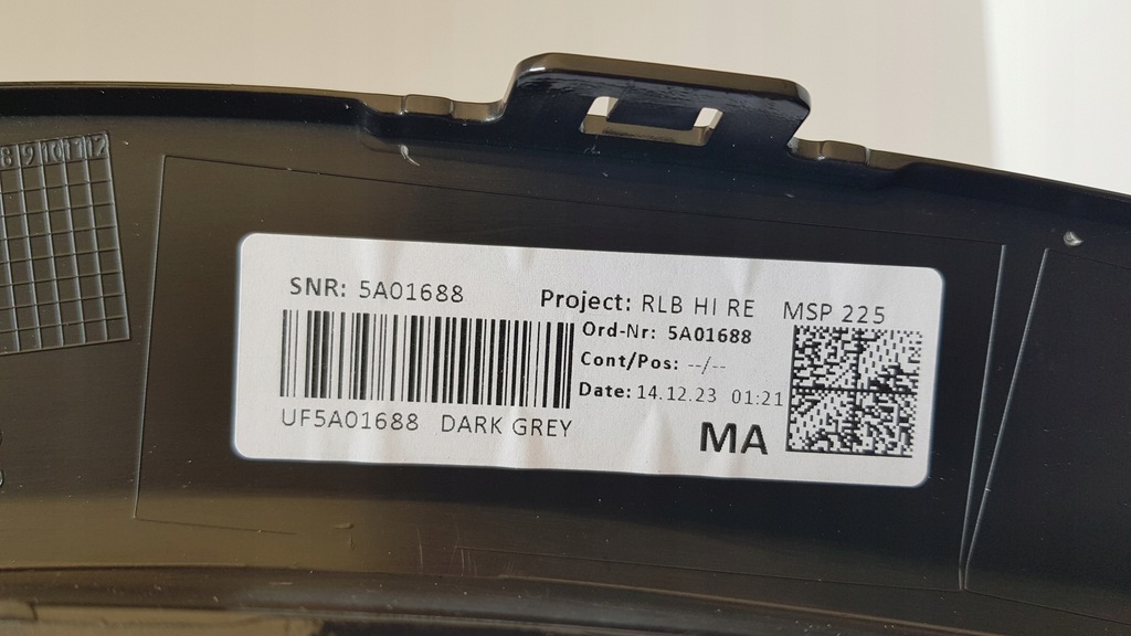 фото №7, Молдинг крыла задняя правая bmw x1 u11 m-pakiet dark grey 5a01688