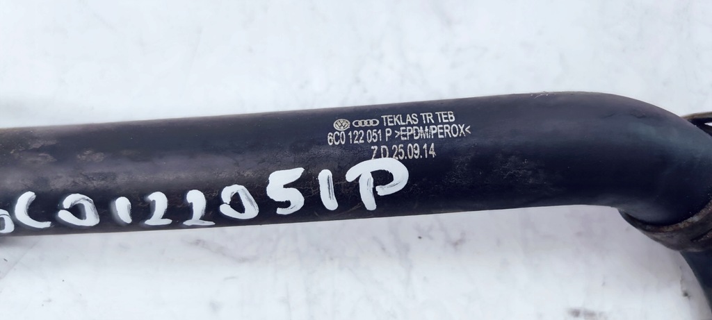фото №5, Шланг wąż wody audi a1 8x 1.0 tfsi 6c0122051p