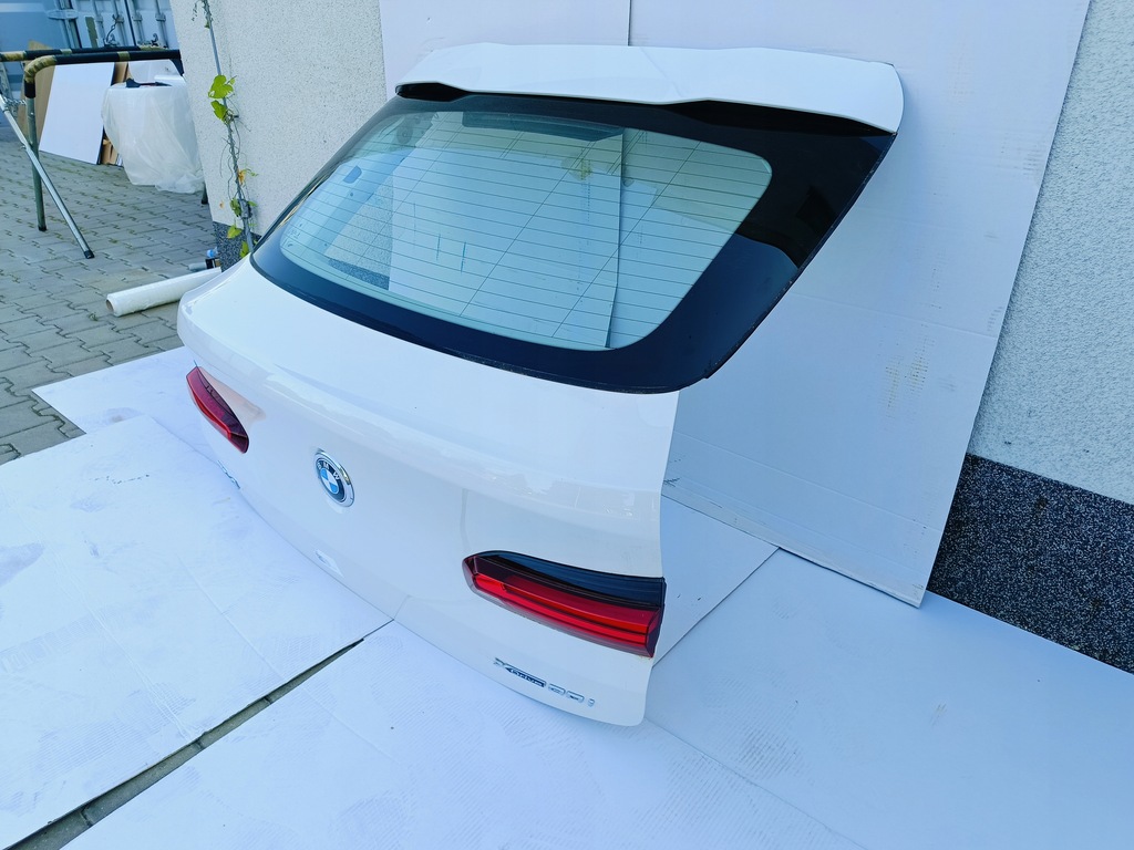 фото №5, Крышка багажника багажника задняя bmw x4 g02 lift 300 alpinweiss 3