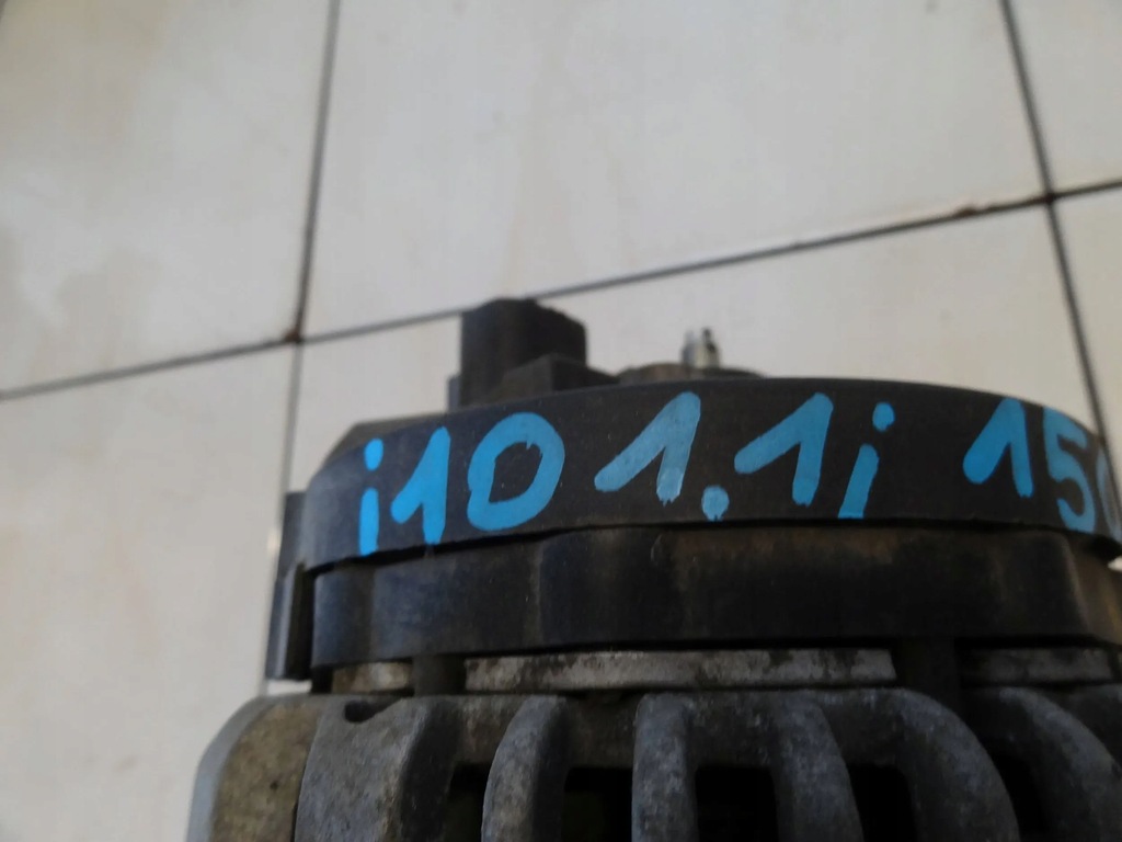 фото №8, Hyundai i10 2010 1.1 b генератор 37300-02570