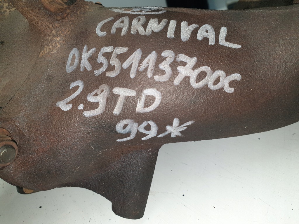 фото №6, Турбонагнітач kia carnival 2.9 td ok55113700c