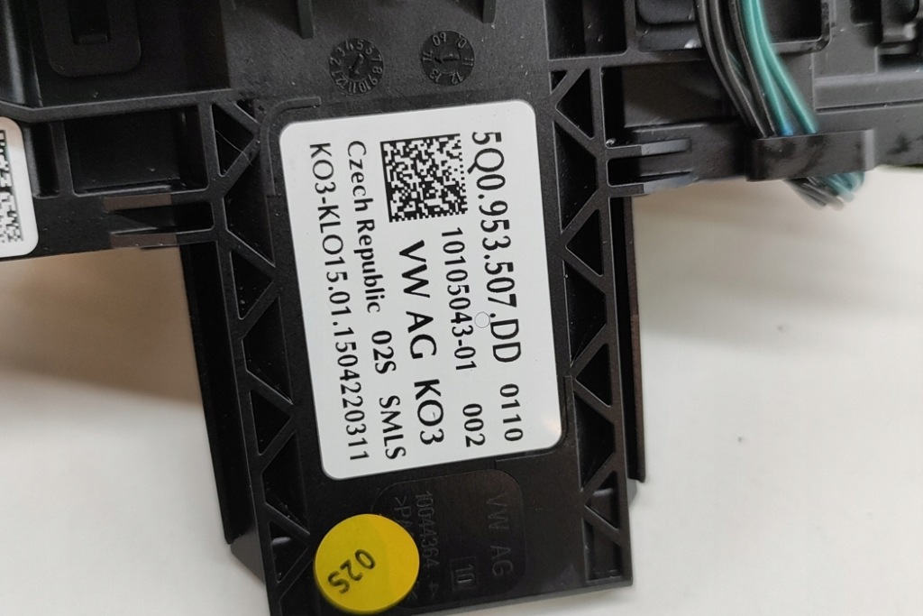 фото №8, Volkswagen golf mk7 переключатель поворотники дворник 5q0953549c 2.00