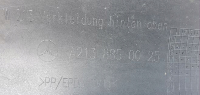 фото №7, Mercedes e-klasa w213 бампер задняя sedan a2138850025