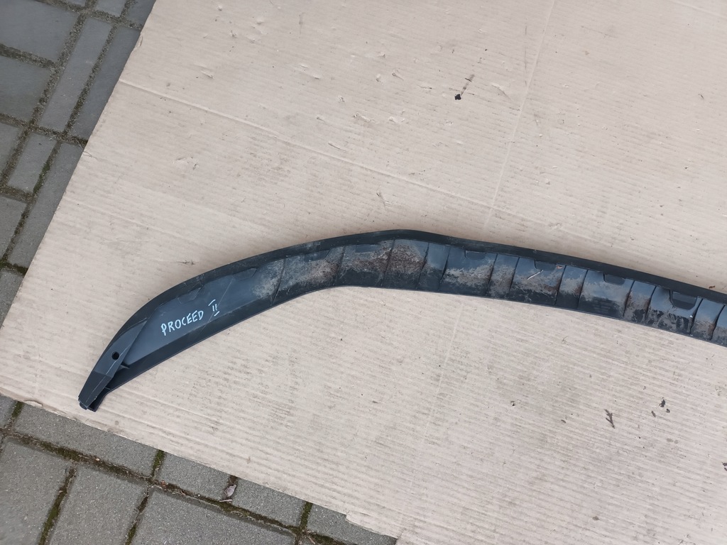 фото №6, Спойлер pod бампер передний kia proceed ii lift накладка накладка-спойлер