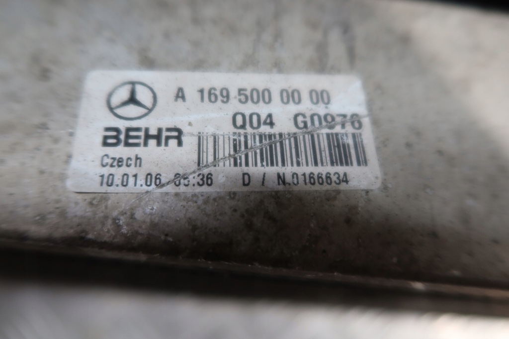 фото №13, Комплект радіатор вентилятор mercedes w169 a-klasa