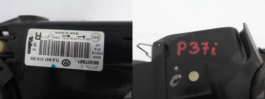 фото №12, Vw touareg i 7l6 02-06 лампа ксенон права eu