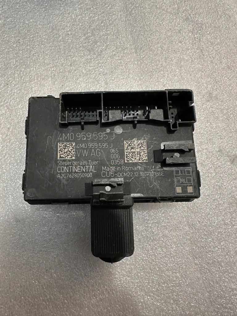 фото №1, !модуль блок керування двері audi 4m0959595j !