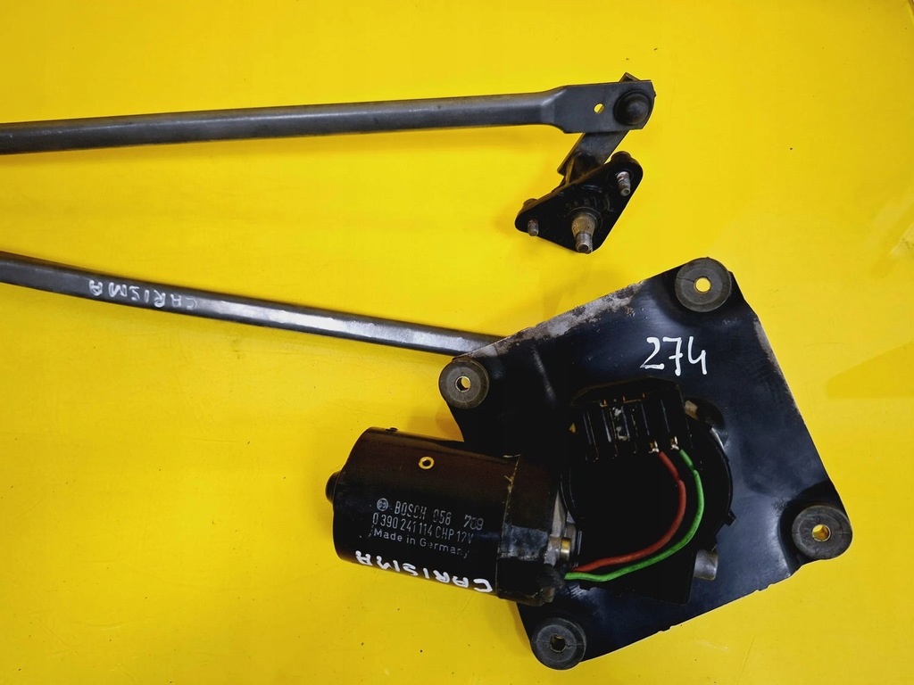 фото №5, Механізм моторчик двірник перед 0390241114 mitsubishi carisma nr274