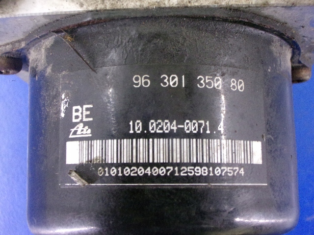 фото №6, Peugeot 206 насос блок керування abs 9630135080 ate