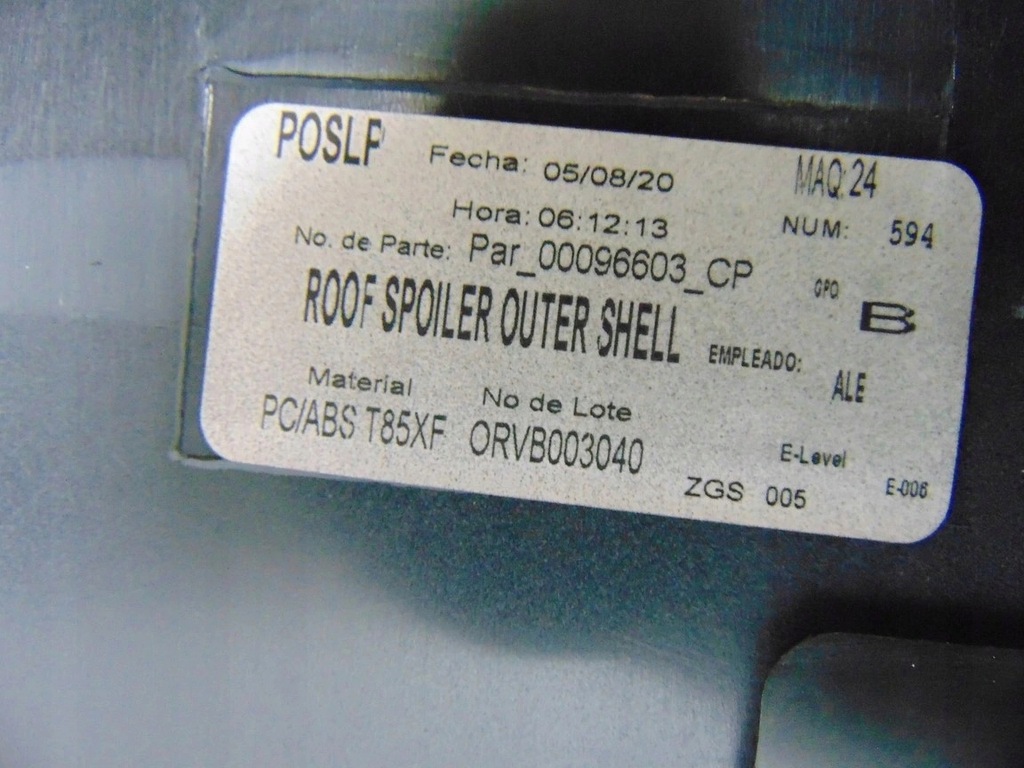 фото №9, Спойлер крышки спойлер багажника mercedes w247