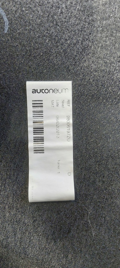 фото №5, Обшивка багажника оббивка лівий задня c-elysee 301