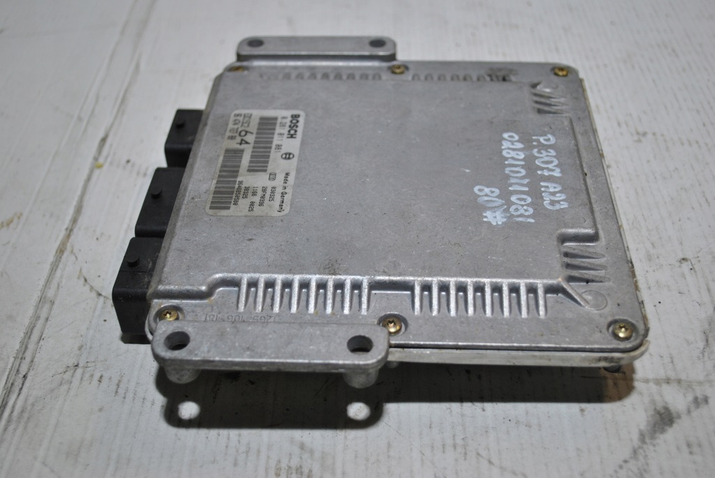 фото №6, Бортовий комп'ютер двигуна peugeot 307 0281011081