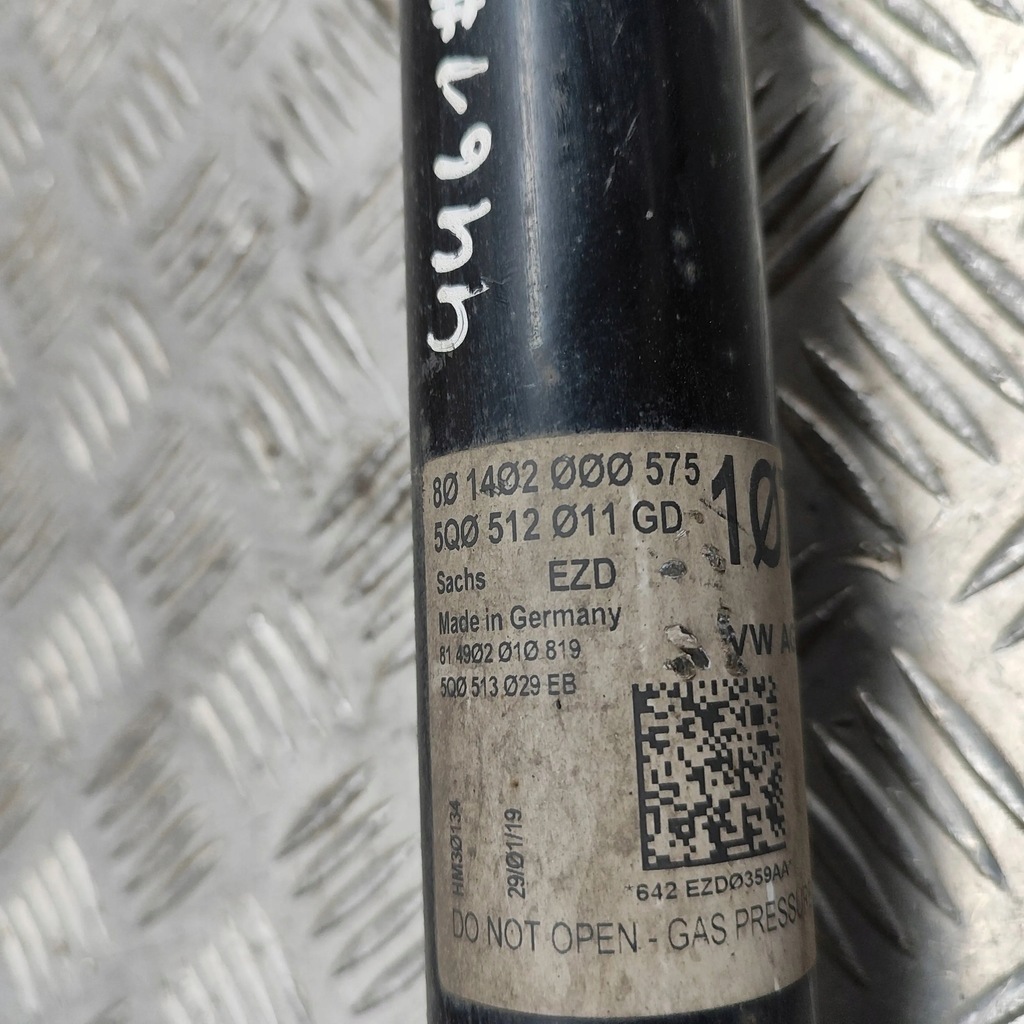 фото №7, Audi a3 s3 8v 2019 ліва сторона амортизатор задній