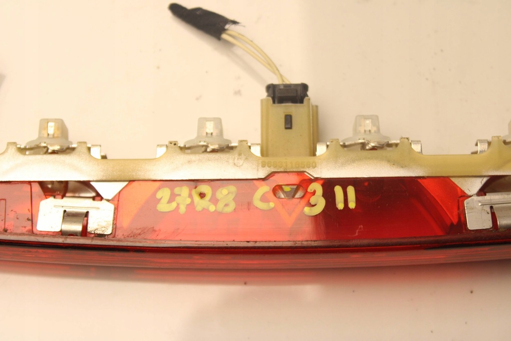 фото №7, Citroen c3 ii 2009r- третій світло лампа стоп стоп-сигнал підніжка