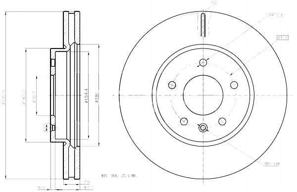 фото №1, Тормозные диски ham. 2szt opel p. antara captiva maxgear