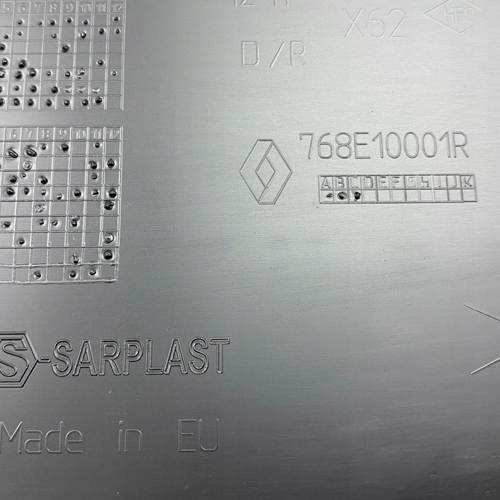 фото №11, Nowa оригинальный номер молдинг молдинг крыла правый задняя renault master iii 768e10001r