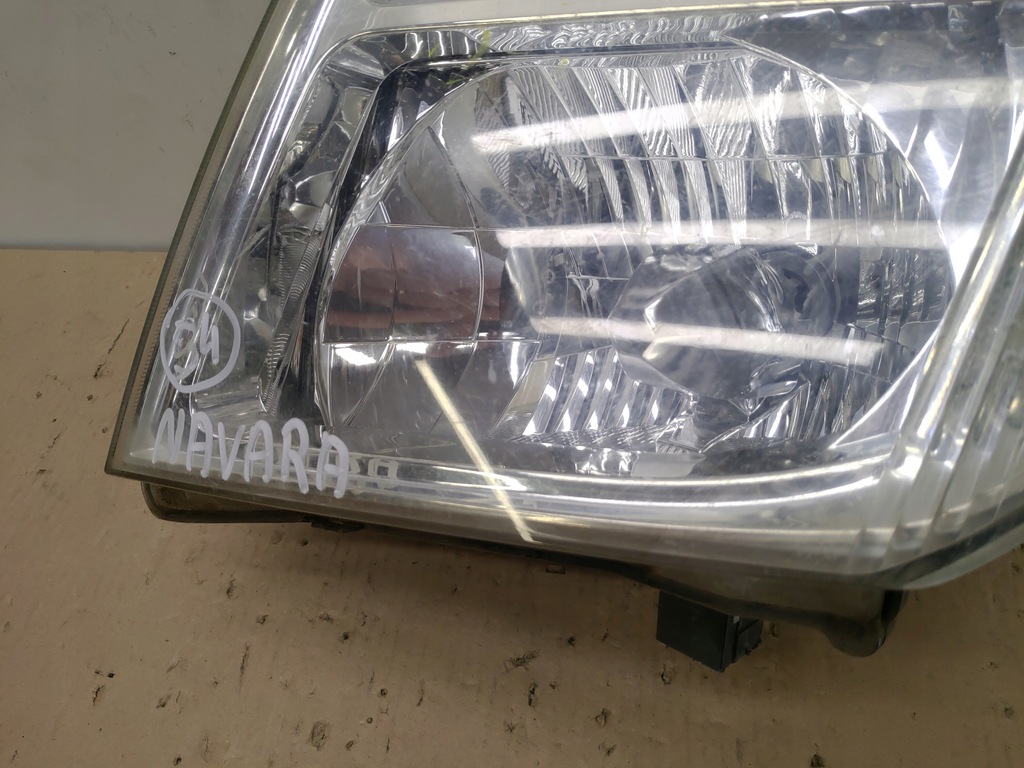фото №7, Лампа левая перед nissan navara iii d40 pathfinder r51 05-10 ксенон