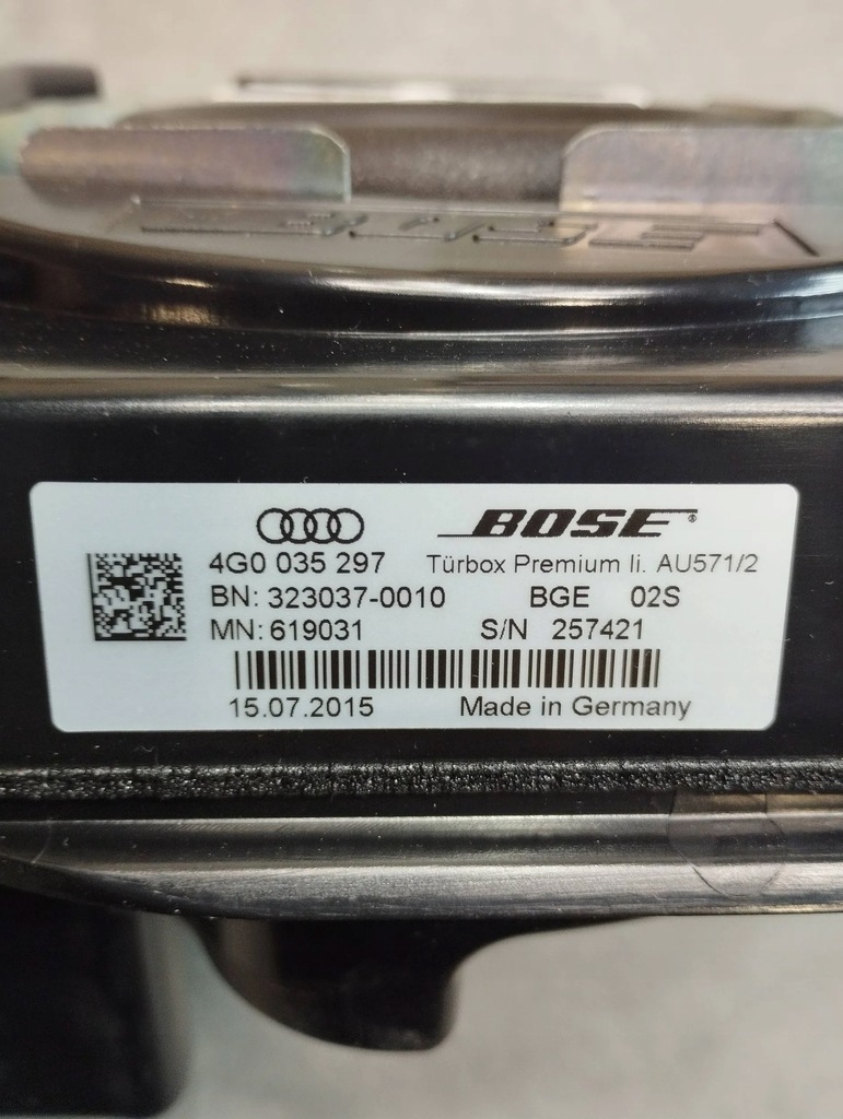 фото №16, Audi a6 c7 динамики усилитель bose 4g5035223b