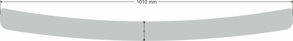 фото №9, Молдинг na бампер vw passat b5 fl 3bg kombi