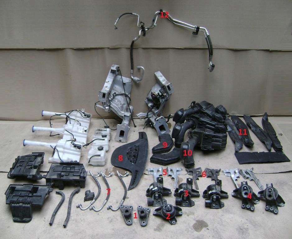 фото №1, Основание аккумулятор кронштейн двигателя hyundai ix35 1.7