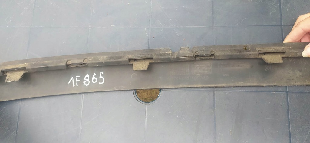 фото №9, Молдинг бампера перед накладка-спойлер спойлер renault megane iii lift 960150001r