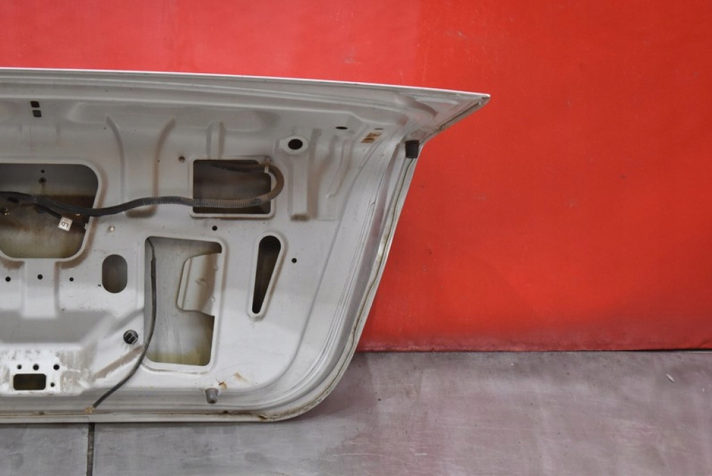 фото №15, Крышка багажника багажника задняя задняя серебристая chevrolet aveo t200 sedan 03-08