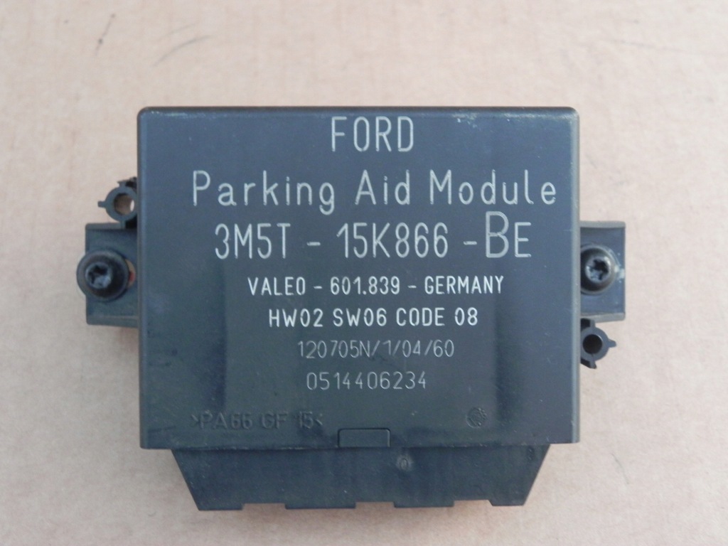 фото №1, Ford c max mk1 mondeo s max модуль pdc парковки