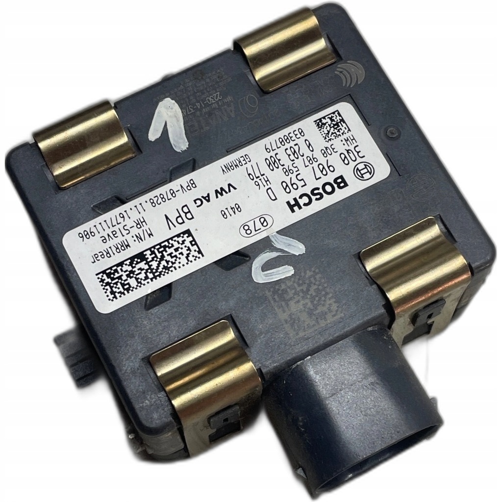 фото №1, Audi a3 s3 радар distronic датчик мертвого pola 3q0907590d