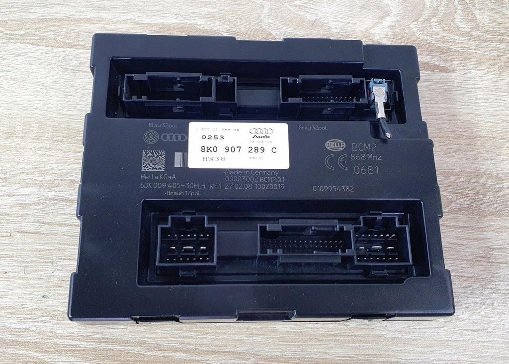 фото №1, Audi a5 8t модуль блок керування комфорту 8k0907289c