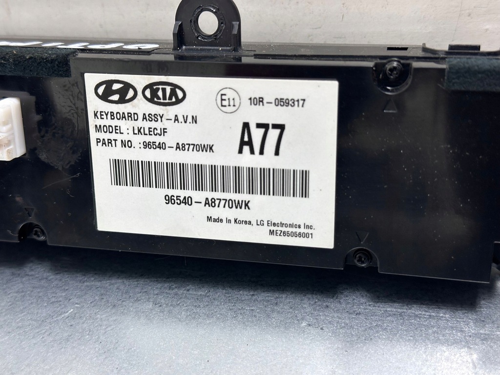 фото №6, Kia optima 2018 автомобільна магнітола