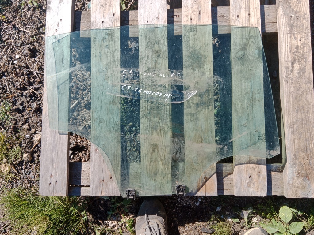 фото №1, Стекло дверь правый задняя citroen c5 i