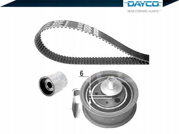 фото №2, Комплект - набор ремень распределительного вала [dayco]