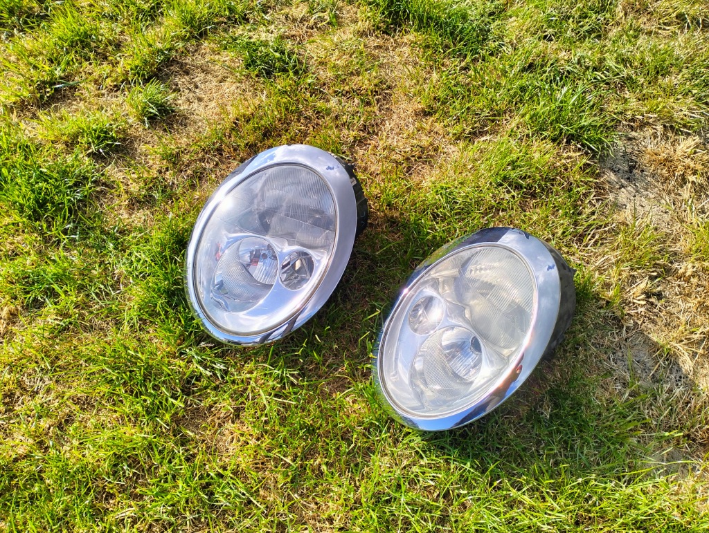 фото №4, Фара лампа mini cooper r50 фари лампи хром хром