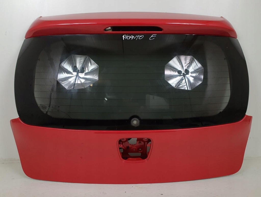 фото №1, Крышка багажника задняя задняя стекло beg kia picanto ii 3d